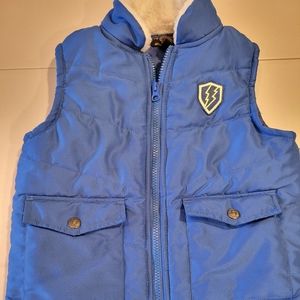 Buffalo David Bitton Boys Blue vest Size 6
